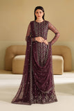 Zarif Roohi Sequins Embroidered Net Unstitched 3Pc Suit ZRF-RFE-01 Saneh