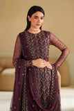 Zarif Roohi Sequins Embroidered Net Unstitched 3Pc Suit ZRF-RFE-01 Saneh