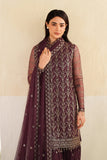 Zarif Roohi Sequins Embroidered Net Unstitched 3Pc Suit ZRF-RFE-01 Saneh