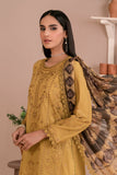 Zarif Eid ul Adha Unstitched Embroidered Lawn 3Pc Suit ZEA-03 HONEY