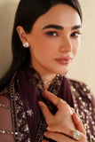 Zarif Roohi Sequins Embroidered Net Unstitched 3Pc Suit ZRF-RFE-01 Saneh