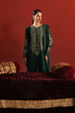 Neeshay Shagun Embroidered Raw Silk Unstitched 3Pc Suit - MEHVAR