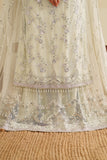 Zarif Roohi Sequins Embroidered Net Unstitched 3Pc Suit ZRF-RFE-02 Leemah