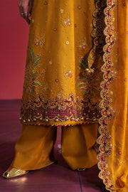 Neeshay Shagun Embroidered Raw Silk Unstitched 3Pc Suit - ZARPOSH
