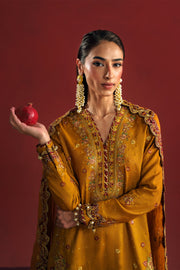 Neeshay Shagun Embroidered Raw Silk Unstitched 3Pc Suit - ZARPOSH