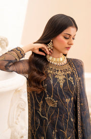 Maheer by Zarif Sequins Embroidered Net Unstitched 3Pc Suit ZMU-05 SELENE