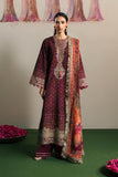 Neeshay Shagun Embroidered Raw Silk Unstitched 3Pc Suit - MAHVEEN