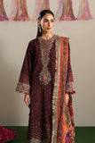 Neeshay Shagun Embroidered Raw Silk Unstitched 3Pc Suit - MAHVEEN