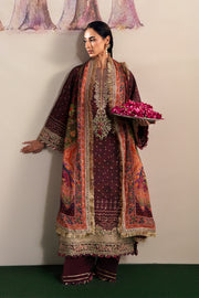 Neeshay Shagun Embroidered Raw Silk Unstitched 3Pc Suit - MAHVEEN