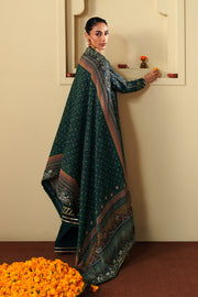 Neeshay Shagun Embroidered Raw Silk Unstitched 3Pc Suit - SAROSH