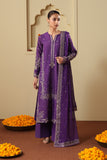 Neeshay Shagun Embroidered Raw Silk Unstitched 3Pc Suit - ZAREESHA