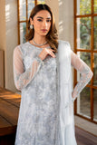 Zarif Iris Sequins Embroidered Net Unstitched 3Pc Suit ZRI-02 STELLA