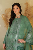 Zarif Meesa Sequins Embroidered Chiffon Unstitched 3Pc Suit - Jiroon