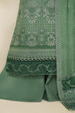 Zarif Meesa Sequins Embroidered Chiffon Unstitched 3Pc Suit - Jiroon