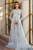 Zarif Iris Sequins Embroidered Net Unstitched 3Pc Suit ZRI-02 STELLA