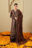 Neeshay Shagun Embroidered Raw Silk Unstitched 3Pc Suit - MAHROOB