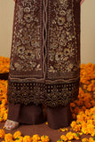 Neeshay Shagun Embroidered Raw Silk Unstitched 3Pc Suit - MAHROOB