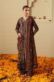Neeshay Shagun Embroidered Raw Silk Unstitched 3Pc Suit - MAHROOB