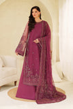 Zarif Meesa Sequins Embroidered Net Unstitched 3Pc Suit - Orila