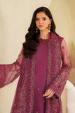 Zarif Meesa Sequins Embroidered Net Unstitched 3Pc Suit - Orila