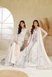 Zarif Meesa Sequins Embroidered Net Unstitched 3Pc Suit - Meehar