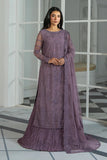 Zarif Inara Sequins Embroidered Net Unstitched 3Pc Suit ZRI-03 NISA