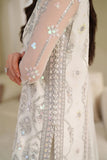 Zarif Meesa Sequins Embroidered Net Unstitched 3Pc Suit - Meehar