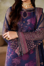 Zarif Zaneera Embroidered Net Unstitched 3Pc Suit ZRF-ZPE-03 ASRA
