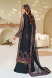 Zarif Meesa Sequins Embroidered Net Unstitched 3Pc Suit - Jemiha