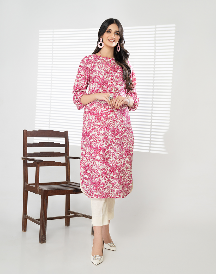 Hemstitch Winter Pret 2 Piece Printed Khaddar Suit WP-01 Mina