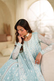 Zarif Meesa Sequins Embroidered Chiffon Unstitched 3Pc Suit - Munaar