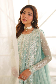 Zarif Meesa Sequins Embroidered Chiffon Unstitched 3Pc Suit - Munaar