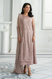 Zarif Inara Sequins Embroidered Net Unstitched 3Pc Suit ZRI-06 HAYDA