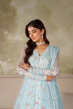 Zarif Zaneera Embroidered Net Unstitched 3Pc Suit ZRF-ZPE-02 AROOSH