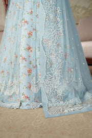 Zarif Zaneera Embroidered Net Unstitched 3Pc Suit ZRF-ZPE-02 AROOSH