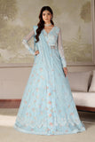 Zarif Zaneera Embroidered Net Unstitched 3Pc Suit ZRF-ZPE-02 AROOSH