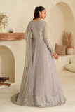 Zarif Meesa Sequins Embroidered Net Unstitched 3Pc Suit - Lemha