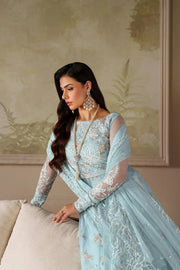 Zarif Zaneera Embroidered Net Unstitched 3Pc Suit ZRF-ZPE-02 AROOSH