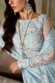 Zarif Zaneera Embroidered Net Unstitched 3Pc Suit ZRF-ZPE-02 AROOSH