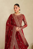 Zarif Meesa Sequins Embroidered Chiffon Unstitched 3Pc Suit - Sumrah