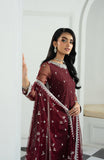 Zarif Arzu Embroidered Net Unstitched 3Pc Suit UNST-HW-04 SOLENA