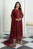Zarif Inara Sequins Embroidered Net Unstitched 3Pc Suit ZRI-08 EYMEN
