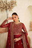 Zarif Meesa Sequins Embroidered Chiffon Unstitched 3Pc Suit - Sumrah