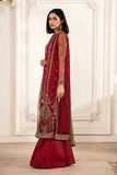 Zarif Formals Sequins Embroidered Net Unstitched 3Pc Suit ZFE-02 ALISON