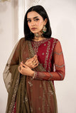 Zarif Formals Sequins Embroidered Net Unstitched 3Pc Suit ZFE-02 ALISON