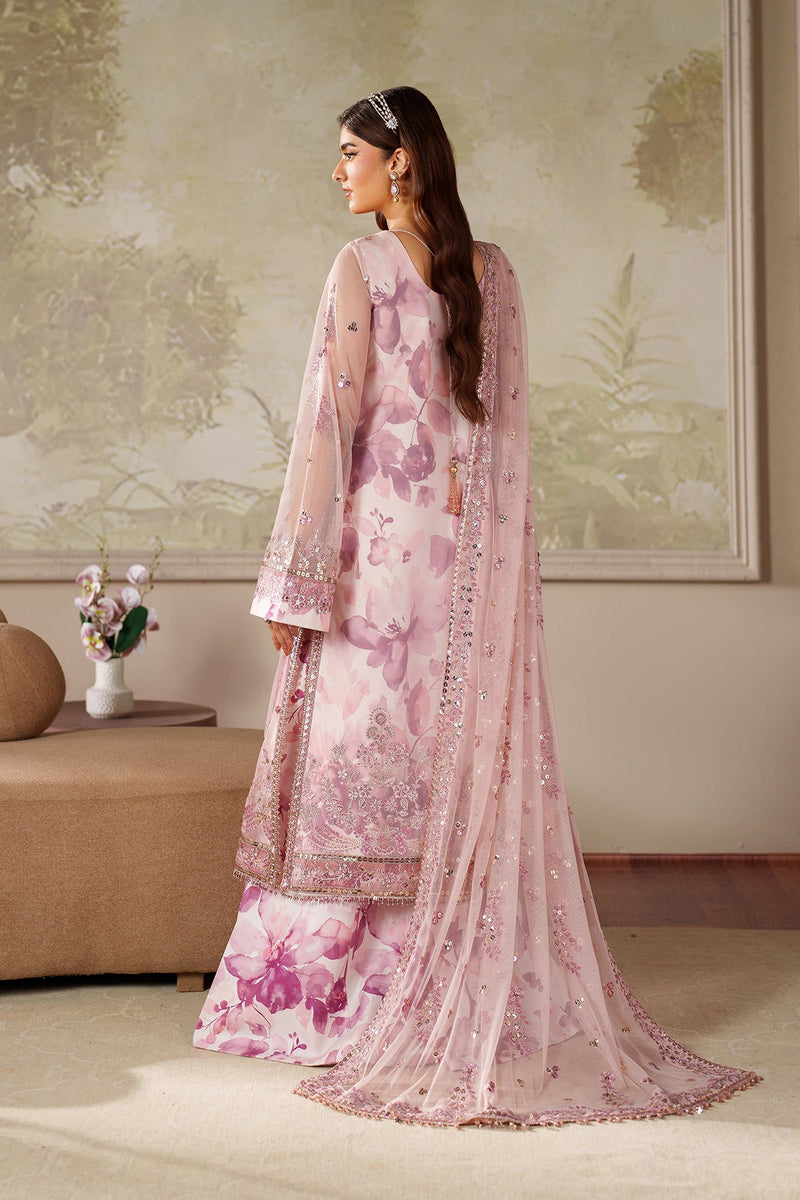 Zarif Zaneera Embroidered Net Unstitched 3Pc Suit ZRF-ZPE-06 RAHMA