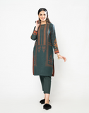 Hemstitch Winter Pret 2 Piece Printed Khaddar Suit WP-04 Emily