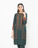 Hemstitch Winter Pret 2 Piece Printed Khaddar Suit WP-04 Emily