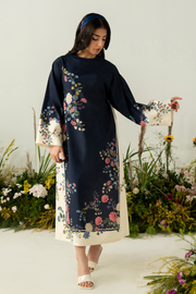 Zarposh Folds Ready to Wear Womens 2Piece Crepe Fabric Suit - SEREN