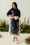 Zarposh Folds Ready to Wear Womens 2Piece Crepe Fabric Suit - SEREN